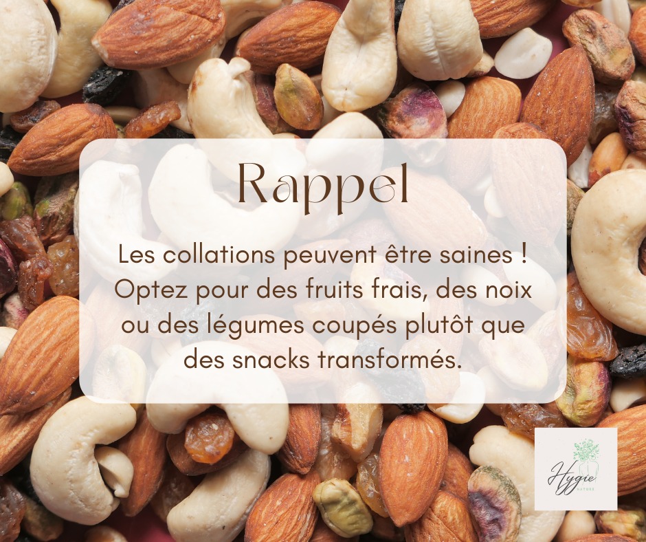 Les Collations Saines