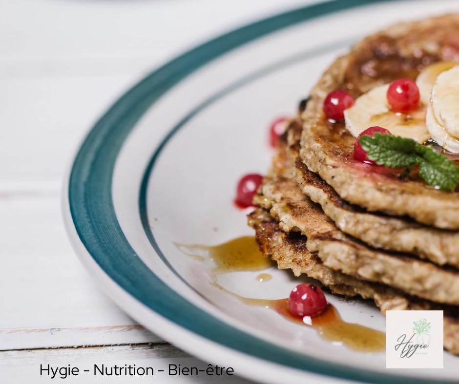 Pancakes healthy au son d’avoine et fruits&nbsp;frais